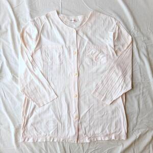 シャルレ　ナイティ　ナイトウェア　パジャマ　上下　M　日本製　薄いピンク