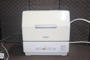 動作確認済み　【格安スタート】Panasonic パナソニック 2013年製 食器点数18点 食器洗い乾燥機 NP-TCR1 プチ食洗 食洗器 