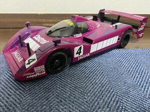 京商 プラズマLm カーボンシャーシ KYOSHO プラズマLM JAGUAR XJR-14 中古