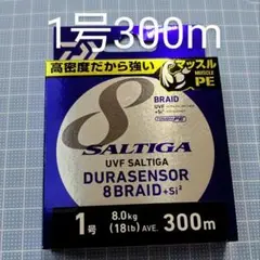 【新品・未開封】ダイワUVF ソルティガデュラセンサー8＋Si2 1号 300m