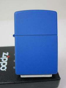 2014年 Zippo ブルーマット（ロイヤル青無地）ジッポーロゴ無し#229