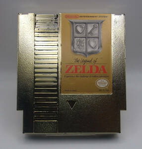 ★中古 NES THE LEGEND OF ZELDA ゼルダの伝説 北米版 ディスクシステム