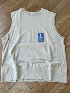 【美品】Velva Sheen ベルバシーン Jersey Vest ヘビーオンス ジャージー ベスト アメリカ製 USA オーバーサイズ