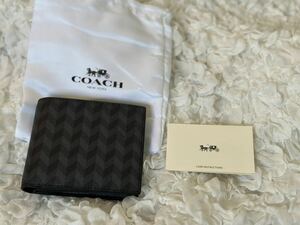 COACH コーチ 二つ折り財布 ミニ財布 F29273 新品未使用 124