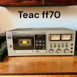 Teac ff70ティアック カセットデッキ 通電確認済み