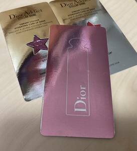 即決 新品　Dior　ディオールアディクト　リップ　サンプル　３色