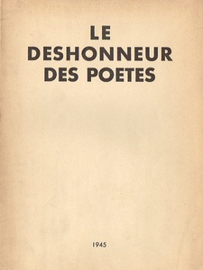 「詩人の不名誉」（1945年）●バンジャマン・ペレ 著 ●エディション番号付き1020部の限定本 ●メキシコで出版された小冊子