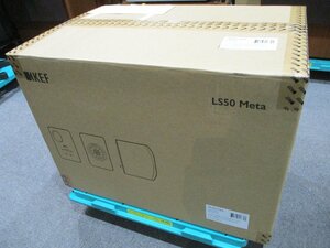 【新品未開封・メーカー保証付き】 スピーカーシステム KEF：LS50 Meta Carbon Black