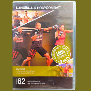 ボディコンバット 62 CD DVD LESMILLS BODYCOMBAT レスミルズ LESMILLS