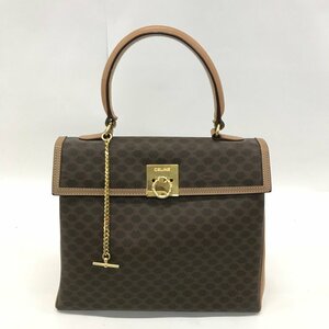 CELINE セリーヌ マカダム ハンドバッグ【CDAR9065】