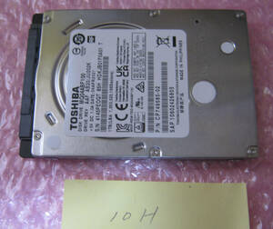 中古 TOSHIBA 2.5インチHDD 1TB 使用時間10H