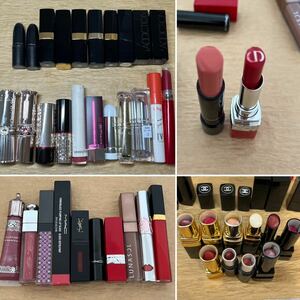 CHANEL Dior MAC YSLADDICTION メイベリン 他 デパコス プチプラ 口紅 リップ まとめ売り