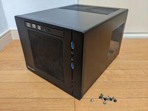 中古　ITX　PCケース　Silver Stone Mini-ITX SST-SG05BB-Lite 　パソコンケース