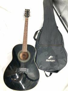 【ト萬】RD398RNX81 MORRIS モーリス MG-301BK アコースティックギター ケース付き 現状品 ギター ブラック
