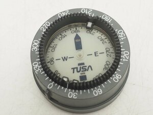 USED TUSA ツサ ゲージ用コンパス 直径:54mm 厚み:28mm スキューバダイビング用品 [C9-57517]