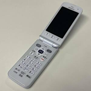 docomo FUJITSU らくらくホン F-01M ホワイト (SIMロック解除済)