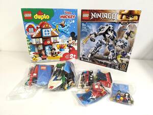 LEGO レゴ　10889　DUPLO　ミッキーとミニーのホリデーハウス　71738　ニンジャゴー　ゼンのニンジャチタンメカ　その他　まとめて　セット