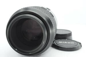 ★超極上★ ニコン NIKON AF MICRO NIKKOR 105ｍｍ Ｆ2.8 ★完動品 ★前後キャップ付き ＃Ａ198