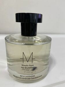 MASAKI Paris RICH LAVENDER eau de parfum 60ml / MASAKI MATSUSHIMA マサキマツシマ マサキパリ 香水 満タンに近いお品物