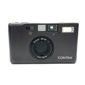 動作良好 Contax T3 Black Sonnar 35mm F2.8 T* ブラック コンパクトフィルムカメラ コンタックス 