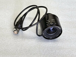 ◆4.8mmｆ1.8自動絞り単焦点レンズ・Ｃマウント・2/3"・1/2"＜V-iris/C418BEX-2＞（中古品）◆