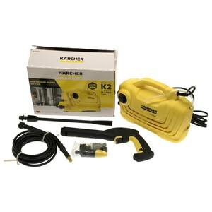 【美品】KARCHER Ｋ2 Classic ケルヒャー クラシック 家庭用高圧洗浄機 軽量 コンパクトタイプ 洗車 お掃除 水洗い クリーナー 節水 H1033