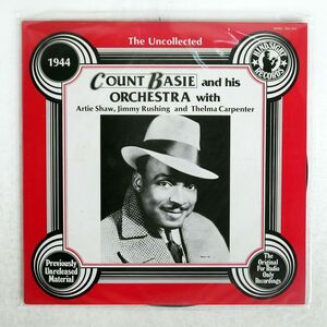 COUNT BASIE/UNCOLLECTED 1944/EVERYBODYS RJL3101 LP