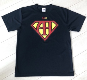 浅村 栄斗 Tシャツ AH ロゴ Superman 風 Majestic 製 Tee 西武 ライオンズ SEIBU LIONS 楽天 イーグルス や NPB プロ 野球 好きに も