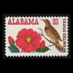 ■アメリカ切手　1969年　アラバマ州 150周年