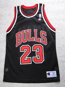 美品 NBA JORDAN #23 BULLS マイケル・ジョーダン シカゴ・ブルズ Champion チャンピオン ヴィンテージ ユニフォーム 当時物 タンクトップ