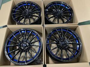 新品 WEDS ウェッズスポーツ SA35R 18x9.5+45 5/100 BLC2 GR86 ZN8 86 BRZ カローラスポーツ GDB チューナーサイズWRX GDB 4本セット在庫有