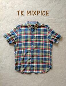 TK MIXPICE チェックシャツ XL　m56168091892