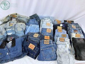 2404602633　★ デニム ジーンズ ジャケット パンツ 他 30点以上 まとめ メンズ レディース Levis EDWIN ディーゼル Lee X-LARGE など