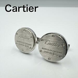Cartier カルティエ カフス SV925 ウォーターレジスタント カフリンクス シルバー water resistant