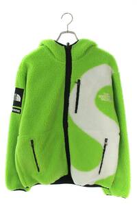 シュプリーム SUPREME ノースフェイス 20AW S Logo Hooded Fleece Jacket サイズ:S Sロゴフーデッドフリースジャケットブルゾン 中古 SB01