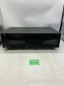 Victor ビクター TD-WR521 カセットデッキ TWIN REVERSE STEREO CASSETTE DECK オーディオ機器 器材 当時物 現状品 u2918