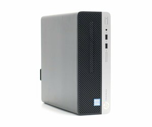 hp ProDesk 400 G6 SFF Core i3-9100 3.60GHz 8GB 256GB(NVMe SSD) DisplayPort/アナログRGB x2出力 DVD+-RW Windows10 Pro 64bit