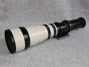 [is426]canon EOS マウント　レンズ　800mm-1250mm　BIG 808ZE LENS 望遠レンズ　f9.9-15.6 キャノン用