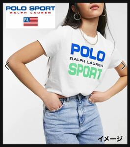 【希少】90s POLO SPORT RALPH LAUREN ポロ スポーツ ラルフローレン 半袖 Tシャツ ビッグロゴ/ RRL 1992 1993 当時物