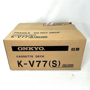 【デッドストック☆希少☆新品未開封】ONKYO オンキョー カセット デッキ K-V77