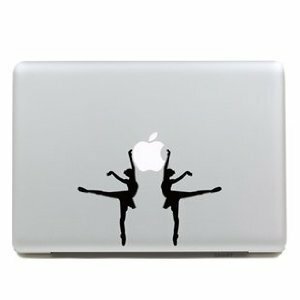 MacBook ステッカー シール Ballerina (11インチ)