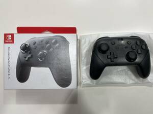 1円〜 数回使用美品 Proコントローラー プロコン Nintendo Switch ニンテンドースイッチ 任天堂スイッチ 動作確認済