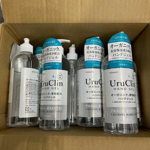 12本セット　東亜 産業 Uru Clin オーガニックハンドジェル 500ml オーガニック仕様アルコール配合タイプ URUCLINウルクリン