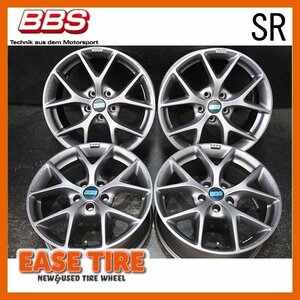 未使用品 BBS GERMANY SR【 17×7.5J +35 112 5H 4本 】ハブリング付 φ82→φ66.6 / ベンツ W208 W209 CLK アウディ A5 A6等