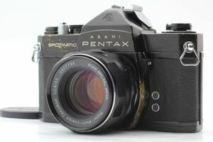 ペンタックス PENTAX SP ブラック Super-Multi-Coated TAKUMAR 55mm F/1.8 標準レンズセット s2941