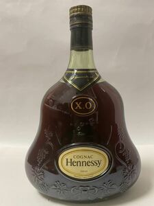 古酒 Hennessy ヘネシー XO 金キャップ クリアボトル コニャック ブランデー 1000ml 40%
