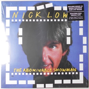 ■新品■Nick Lowe ニック・ロウ/the abominable showman(LP + 7 INCH SINGLE)