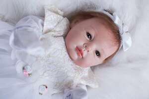 リボーンドール リアル 赤ちゃん人形 トドラードール ベビードール 55cm 高級 かわいい 衣装付き 天使 ba43