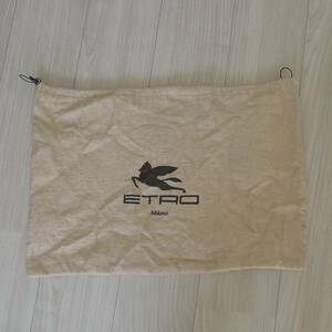 エトロ ETRO ロゴ ウール 巾着袋 小物 6903