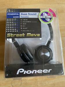 【美品】PIONEER パイオニア SE-MJ3B [アウトドア用 密閉型ダイナミックステレオヘッドホン]